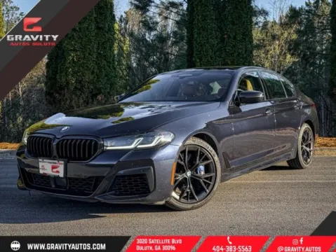 Black 2023 BMW 5 Series 540i xDrive for sale in Duluth, GA