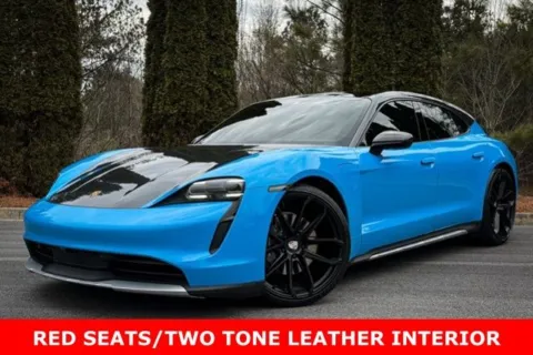 Blue 2022 Porsche Taycan Cross Turismo 4 for sale in Duluth, GA