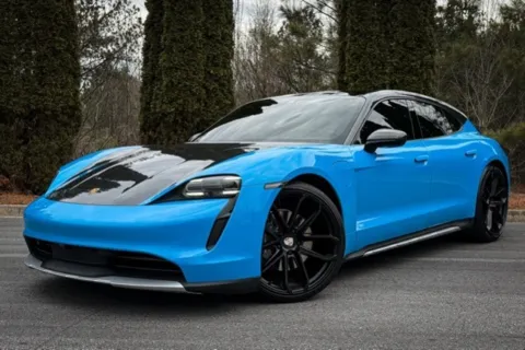 Blue 2022 Porsche Taycan Cross Turismo 4 for sale in Duluth, GA