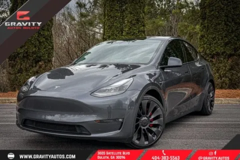 Blue 2023 Tesla Model Y Performance for sale in Duluth, GA