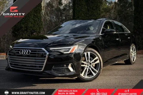 Black 2021 Audi A6 2.0T Premium Plus for sale in Duluth, GA