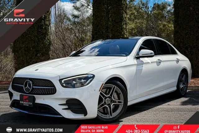 White 2022 Mercedes-Benz E-Class E 350 for sale in Duluth, GA