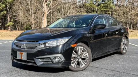 Black 2017 Honda Civic EX-L for sale in Duluth, GA