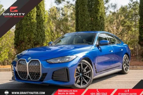 Blue 2023 BMW i4 eDrive40 for sale in Duluth, GA