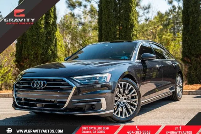 Blue 2019 Audi A8 L 55 for sale in Duluth, GA