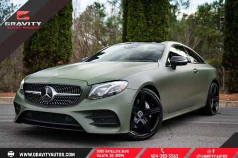 Black 2018 Mercedes-Benz E-Class E 400 for sale in Duluth, GA