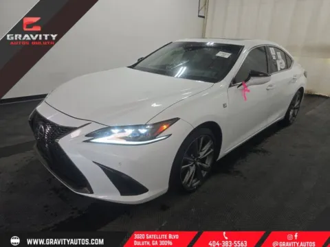 White 2019 Lexus ES 350 F Sport for sale in Duluth, GA