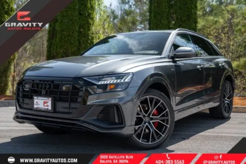 Blue 2022 Audi Q8 55 Premium Plus for sale in Duluth, GA