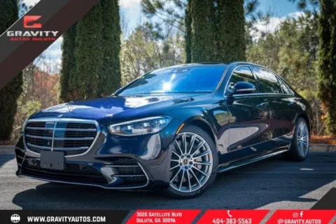 Black 2023 Mercedes-Benz S-Class S 500 for sale in Duluth, GA