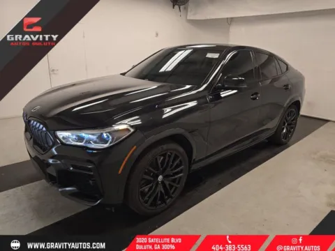 Black 2023 BMW X6 M50i for sale in Duluth, GA