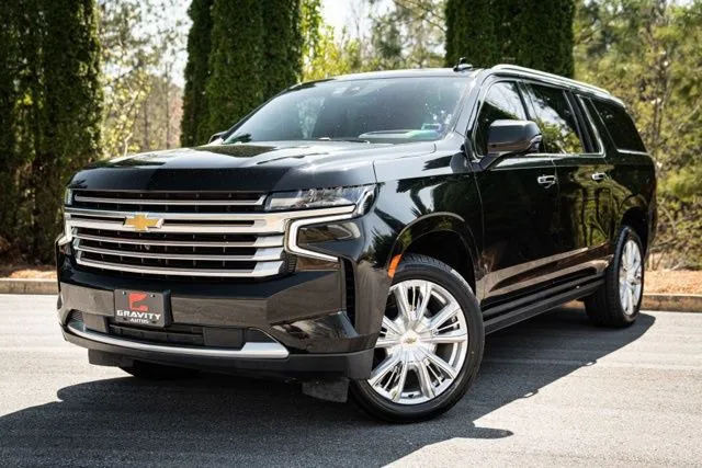 Black 2021 Chevrolet Suburban High Country for sale in Duluth, GA