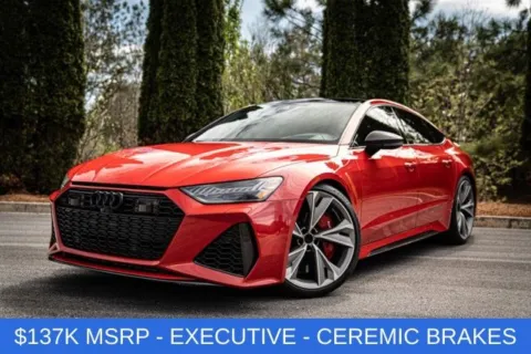 Red 2021 Audi RS 7 4.0T for sale in Duluth, GA