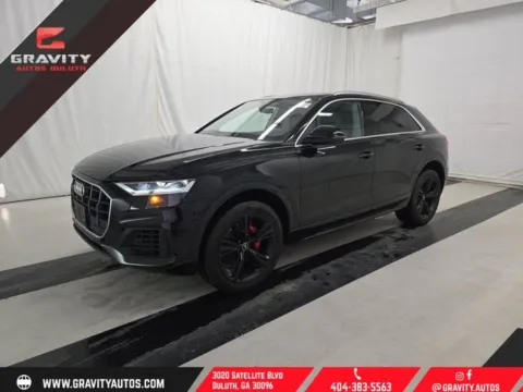 Black 2022 Audi Q8 55 Premium for sale in Duluth, GA