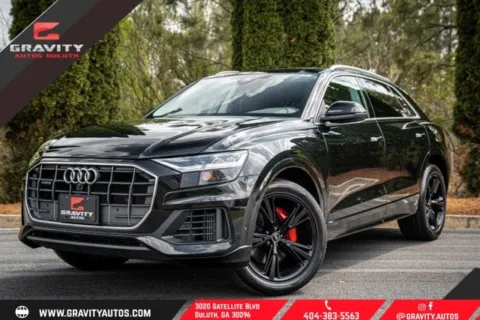 Black 2022 Audi Q8 55 Premium for sale in Duluth, GA