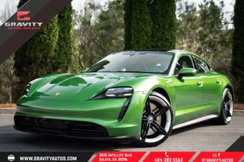Green 2020 Porsche Taycan 4S for sale in Duluth, GA