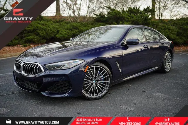 Blue 2020 BMW 8 Series 840 for sale in Duluth, GA