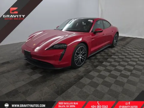 Red 2024 Porsche Taycan for sale in Duluth, GA