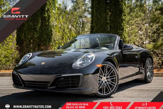 Black 2019 Porsche 911 Carrera for sale in Duluth, GA