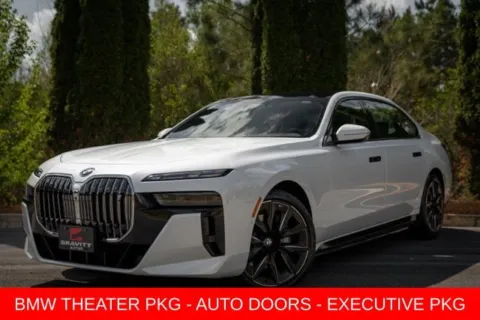 White 2023 BMW i7 xDrive60 for sale in Duluth, GA