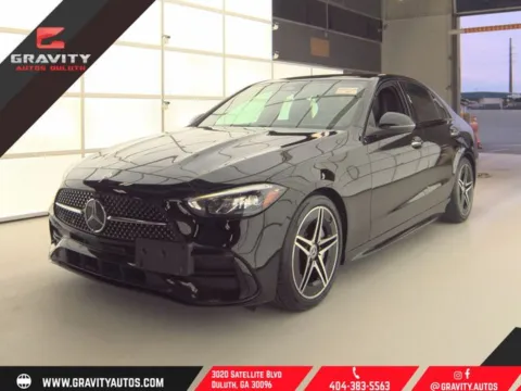 Black 2022 Mercedes-Benz C-Class C 300 for sale in Duluth, GA