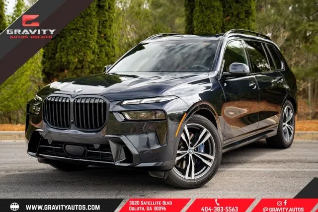 Black 2023 BMW X7 xDrive40i for sale in Duluth, GA