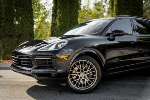 Another view of 2023 Porsche Cayenne Platinum Edition for sale in Duluth, GA at Gravity Autos Duluth