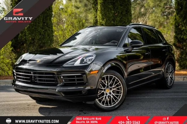 Black 2023 Porsche Cayenne Platinum Edition for sale in Duluth, GA