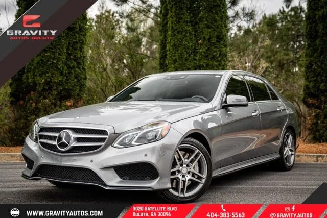 Gray 2014 Mercedes-Benz E-Class E 550 for sale in Duluth, GA