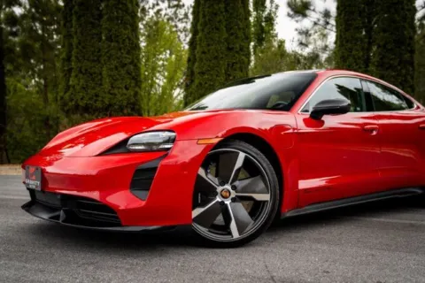 Another view of 2020 Porsche Taycan Turbo for sale in Duluth, GA at Gravity Autos Duluth