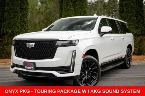 White 2022 Cadillac Escalade ESV Sport for sale in Duluth, GA