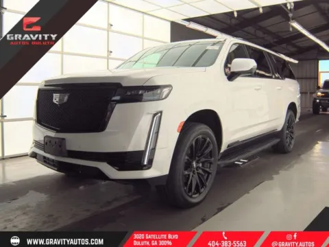 White 2022 Cadillac Escalade ESV Sport for sale in Duluth, GA