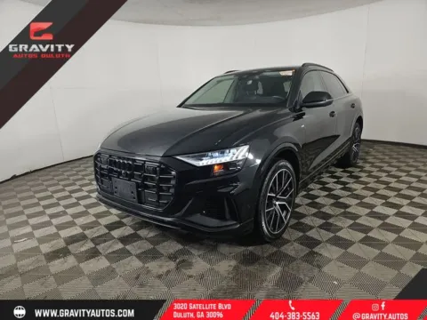 Black 2023 Audi Q8 55 Premium Plus for sale in Duluth, GA