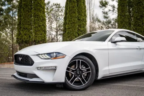Another view of 2018 Ford Mustang EcoBoost Premium for sale in Duluth, GA at Gravity Autos Duluth