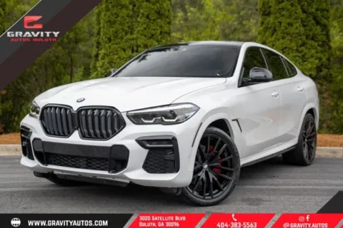 White 2022 BMW X6 xDrive40i for sale in Duluth, GA