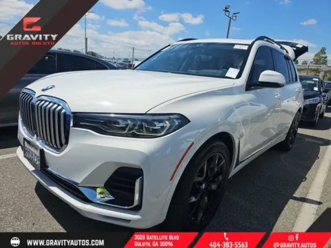 White 2021 BMW X7 xDrive40i for sale in Duluth, GA