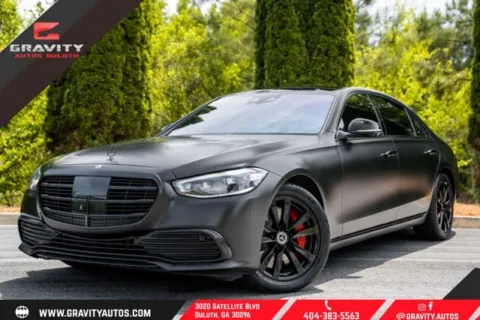 Black 2022 Mercedes-Benz S-Class S 500 for sale in Duluth, GA