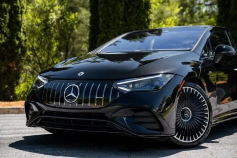 Another view of 2023 Mercedes-Benz AMG EQE for sale in Duluth, GA at Gravity Autos Duluth