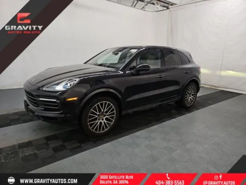 Black 2022 Porsche Cayenne Platinum Edition for sale in Duluth, GA