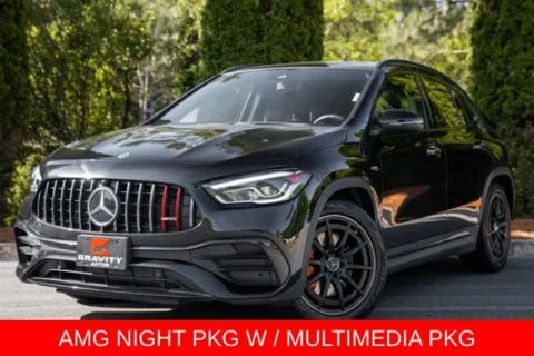 Black 2022 Mercedes-Benz GLA 45 AMG for sale in Duluth, GA
