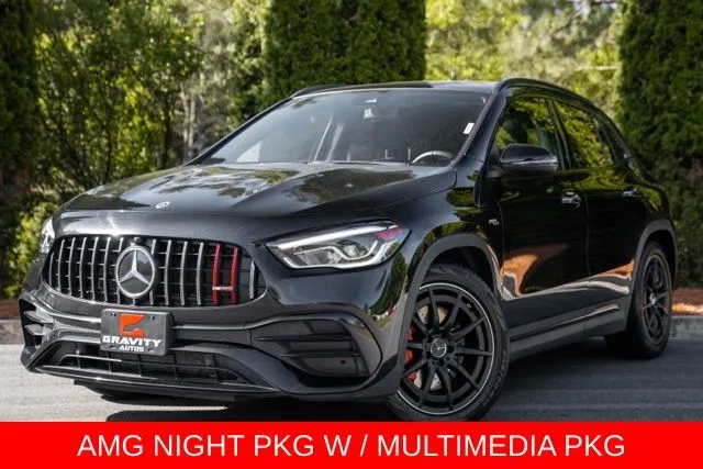 Black 2022 Mercedes-Benz GLA 45 AMG for sale in Duluth, GA