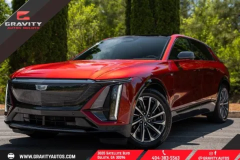 Red 2024 Cadillac LYRIQ Sport for sale in Duluth, GA