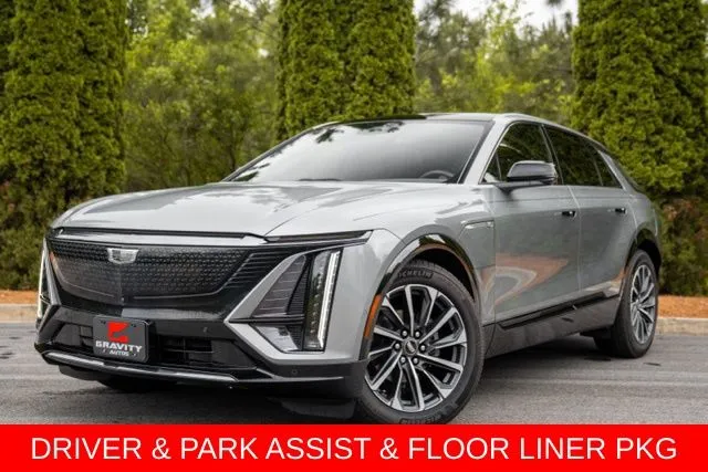 Silver 2024 Cadillac LYRIQ Sport for sale in Duluth, GA
