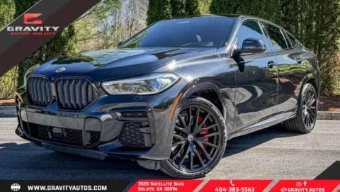 Black 2023 BMW X6 M50i for sale in Duluth, GA
