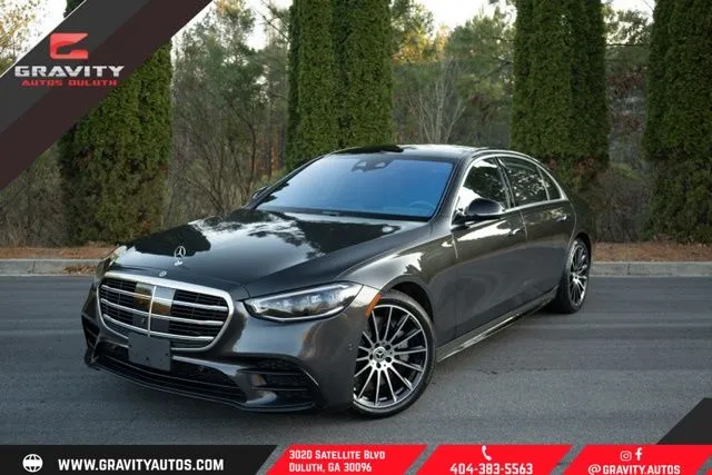 Black 2021 Mercedes-Benz S-Class S 580 for sale in Duluth, GA