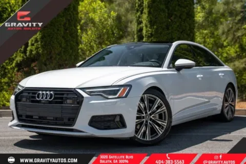 White 2023 Audi A6 45 Premium Plus for sale in Duluth, GA