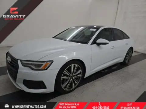 White 2023 Audi A6 45 Premium Plus for sale in Duluth, GA