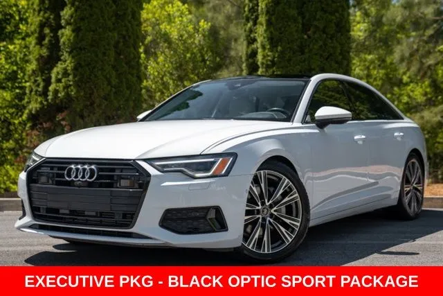 White 2023 Audi A6 45 Premium Plus for sale in Duluth, GA