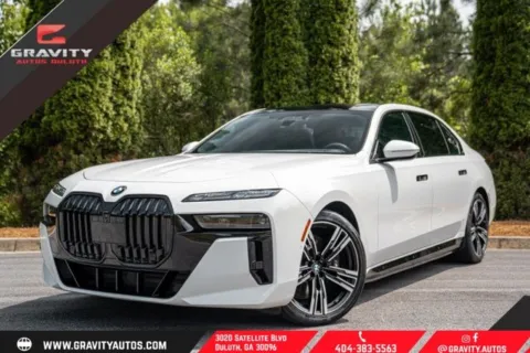 White 2023 BMW i7 xDrive60 for sale in Duluth, GA
