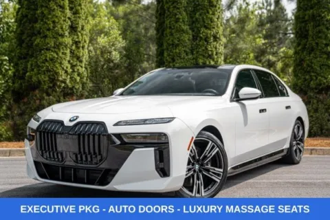 White 2023 BMW i7 xDrive60 for sale in Duluth, GA