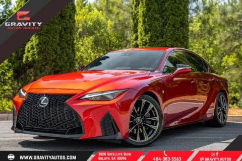 Red 2023 Lexus IS 350 F SPORT for sale in Duluth, GA